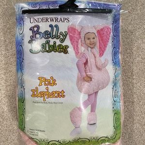 Toddler Pink Elephant Costume
